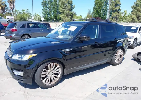 2016 Land Rover Range Rover Sport 3.0L V6 Supercharged Hse из США, поврежденный, VIN SALWR2VF0GA580565